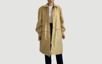 Trench Vintage Moutarde 1