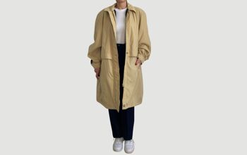 Trench Vintage Moutarde 7