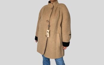 Manteau en laine d'alpaga Vintage Old Stock Vintage 1
