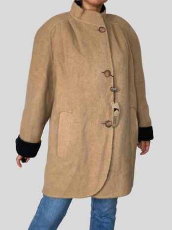 Manteau en laine d'alpaga Vintage Old Stock Vintage 5