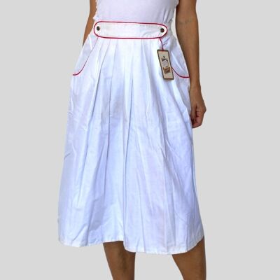 Vintage Old stock white skirt