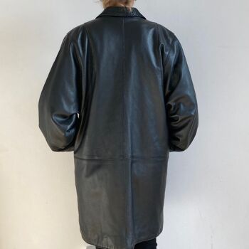 Veste en cuir oversize 6