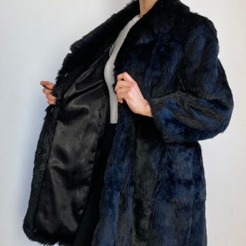 Manteau en Fourrure de Lapin Vintage 5