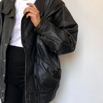 Blouson cuir femme 2