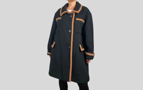 Vintage Wool Maxi Overcoat