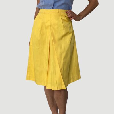 vintage yellow skirt