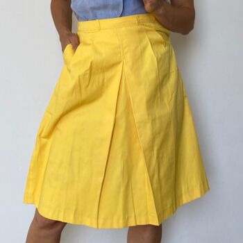 jupe jaune vintage 2