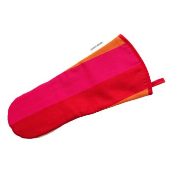 Gant de four long Rouge O. Rose 4