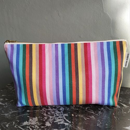 Zip Bag Rainbow 14"