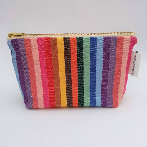 Zip Bag Rainbow  8"