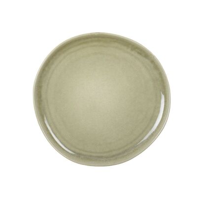 ASSIETTE PLATE VERTE 27.2CM