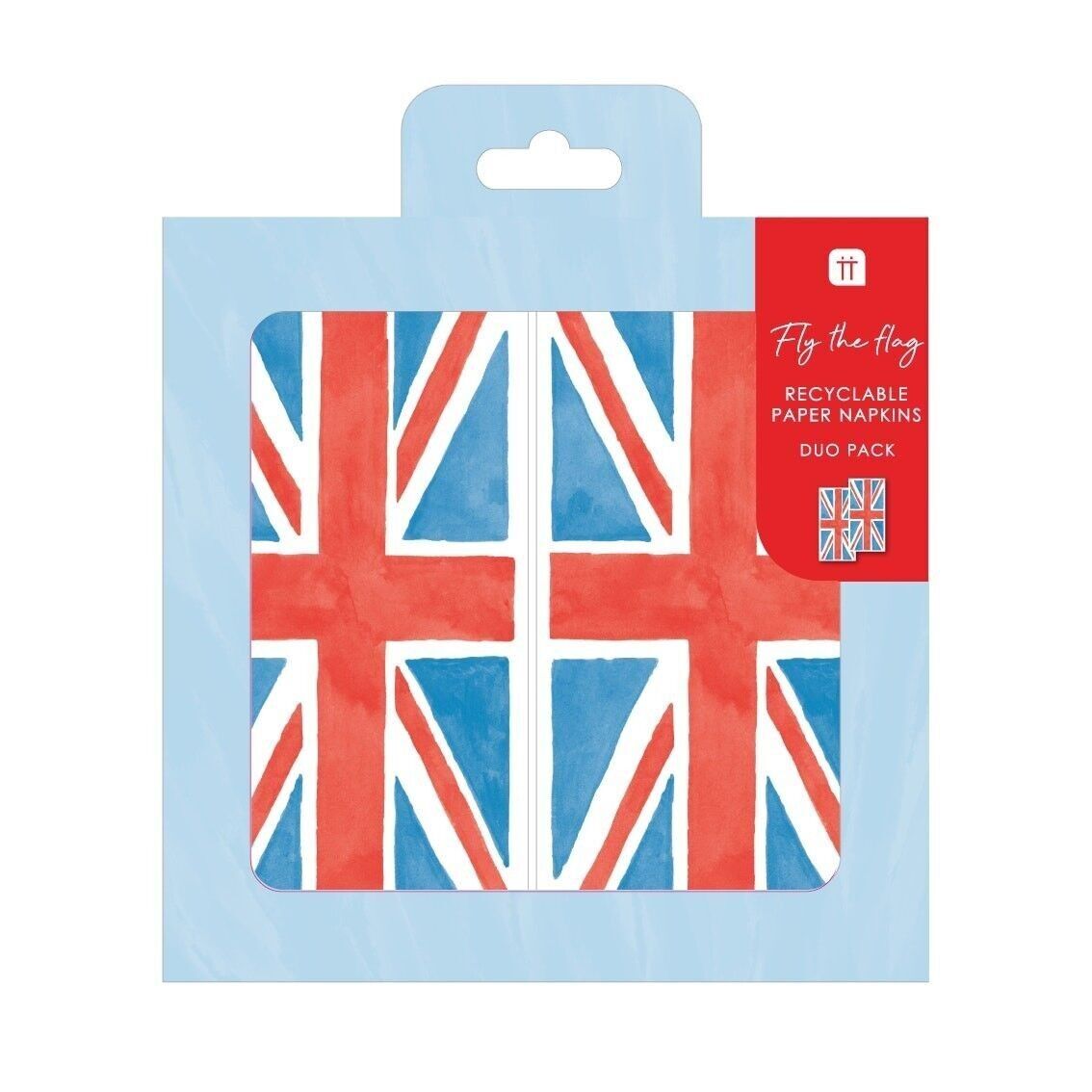 British Union Jack Paper Napkins - 28 Pack