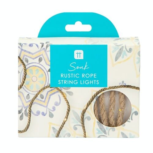 Souk Rope String Lights - 3m