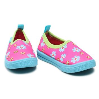 Chaussons Playshoes roses pour enfants - chaussures 1