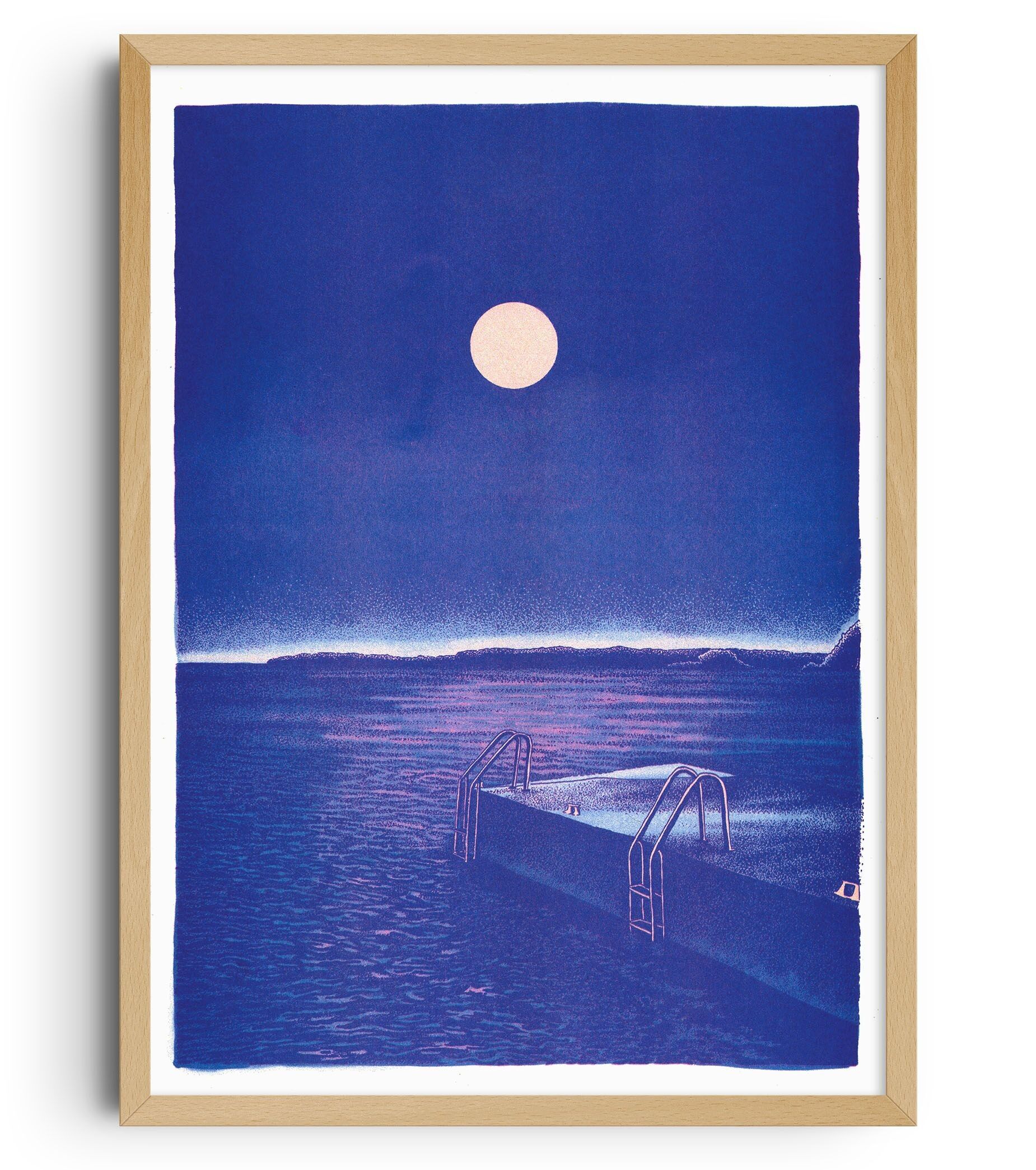 Poster Manon Diemer - Il bagno di mezzanotte