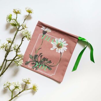 Pochette cadeau de remerciement Alpine Moon Daisy 1