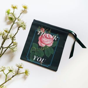 Sac cadeau de remerciement rose