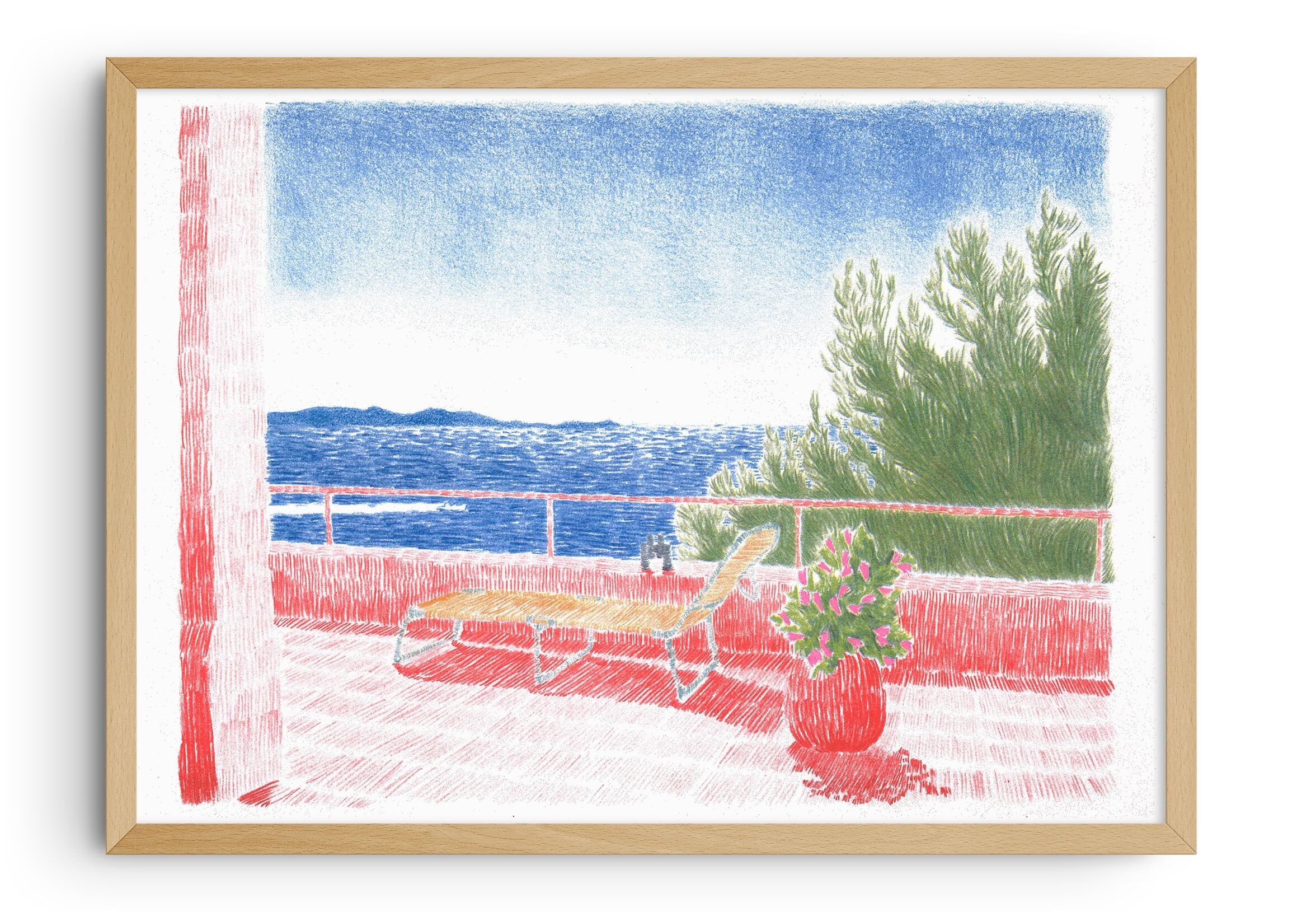 Poster Manon Diemer - Terrasse du Paradis