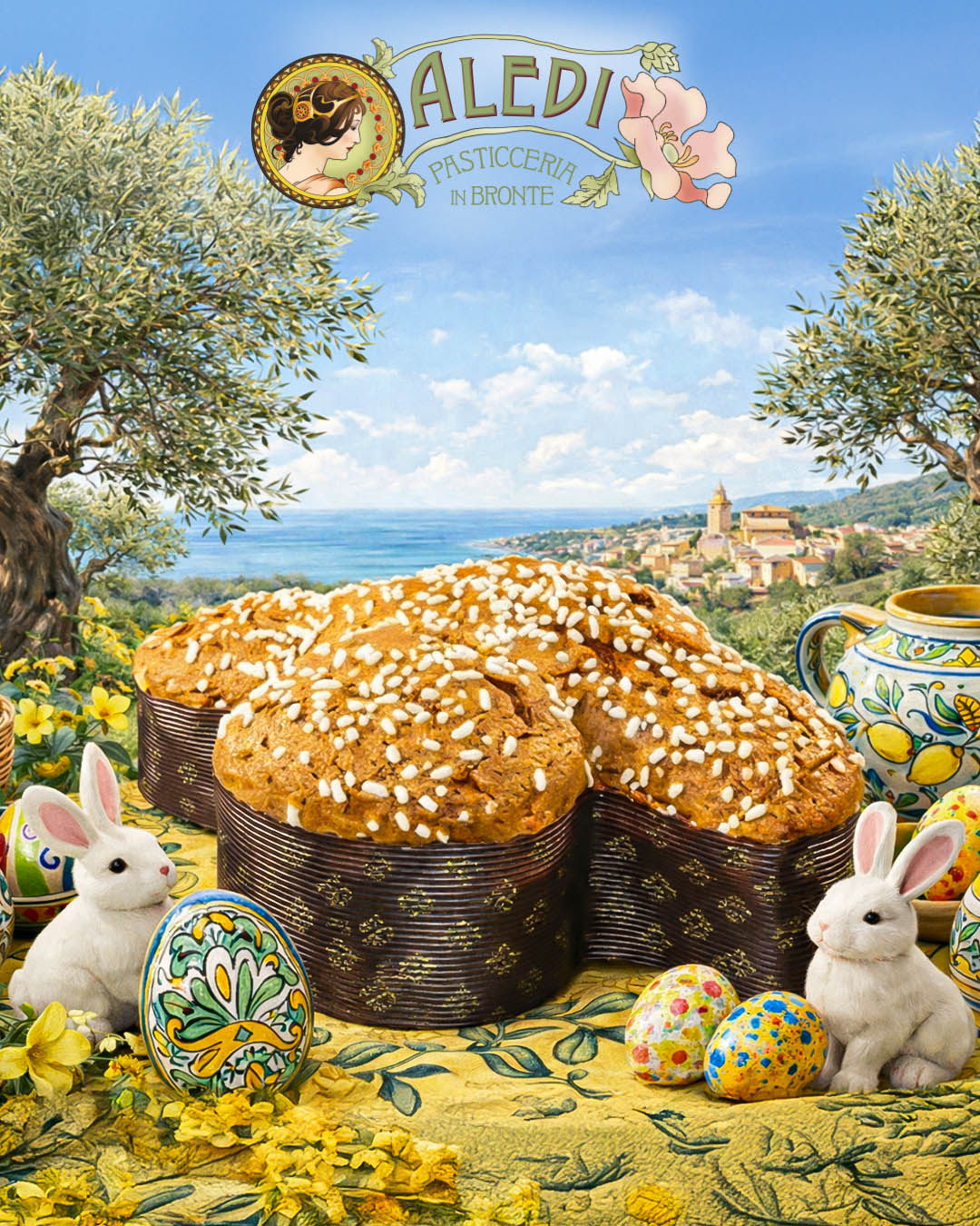 Colomba Classica Uva sultanina e scorze di Arancia Candita Kg.1