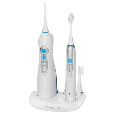 Cepillo de dientes eléctrico combinado y chorro dental Proficare PC-DC3031-blanco