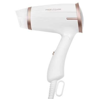 Foldable hair dryer 1400W Proficare white PC-HT3009-white