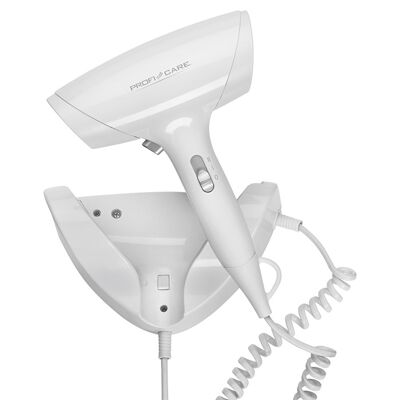 Proficare PC-HT3044 1800W Compact Wall-Mounted Hairdryer - White