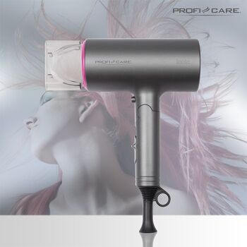 Sèche cheveux pliable 1600W ProfiCare PC-HT3073-rose 8