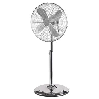 Ventilateur sur pied design Inox 40cm Proficare PC-VL3064MS 2