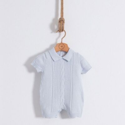 100% Cotton Knitwear Sporty Baby Romper Set