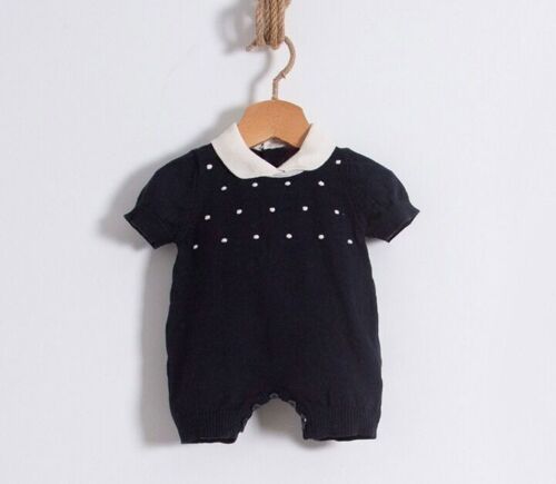 Organic Cotton Shorts Knitted Romper