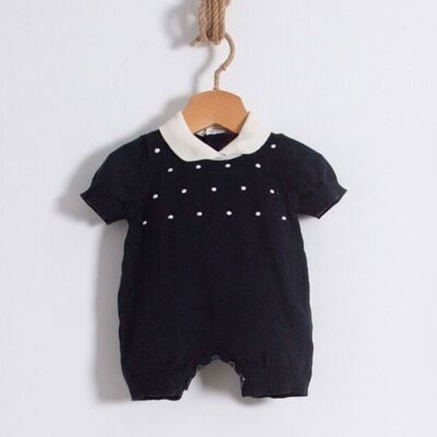 Organic Cotton Shorts Knitted Romper