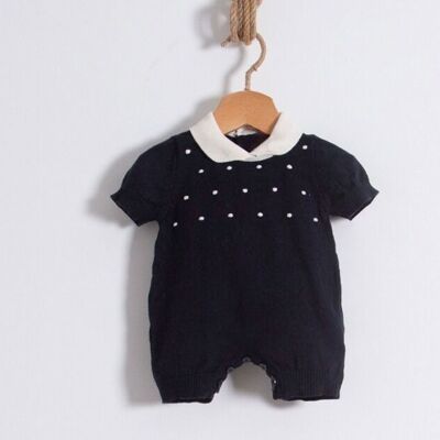 Organic Cotton Shorts Knitted Romper, Super Soft