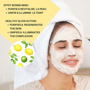 Masque Shaker Mousse au Citron et Citron Vert 4