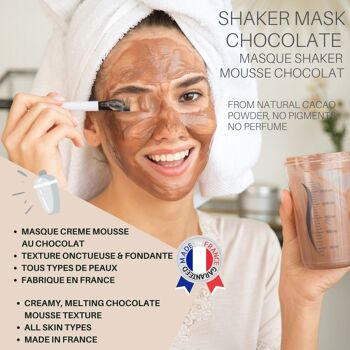 Masque Shaker Mousse au Chocolat 3
