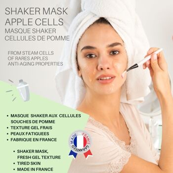 Masque Shaker Gel Frais aux Cellules de Pomme 3