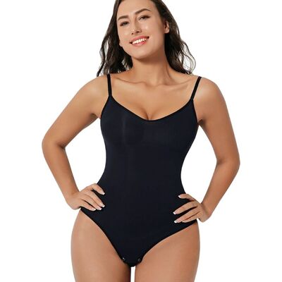 Best Seller ! Bodysuit Brief - Shapewear - Black and Nude