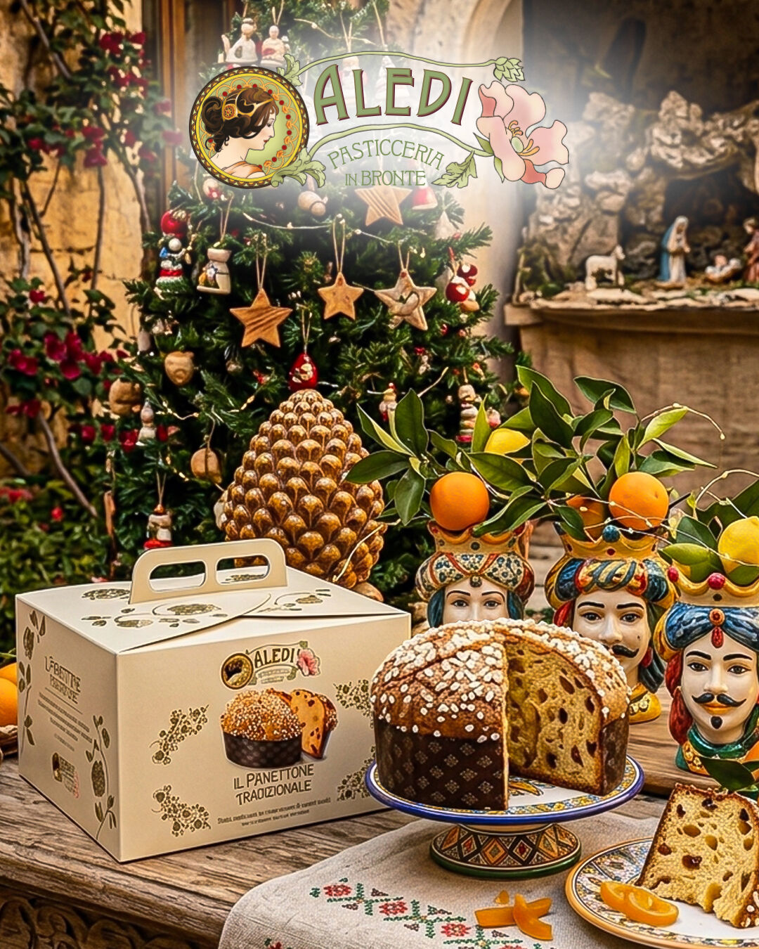 Panettone di Natale Tradizionale 1 kg