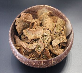 Chips de sarrasin Ail / Herbes de Provence seau 130g 2