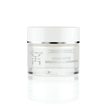 Crème de nuit sensorielle illuminatrice