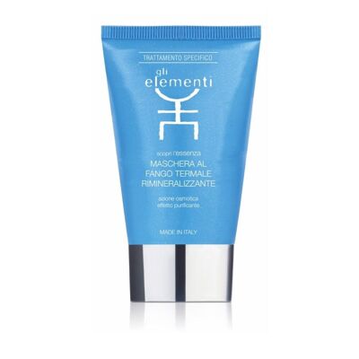 Remineralizing thermal mud mask