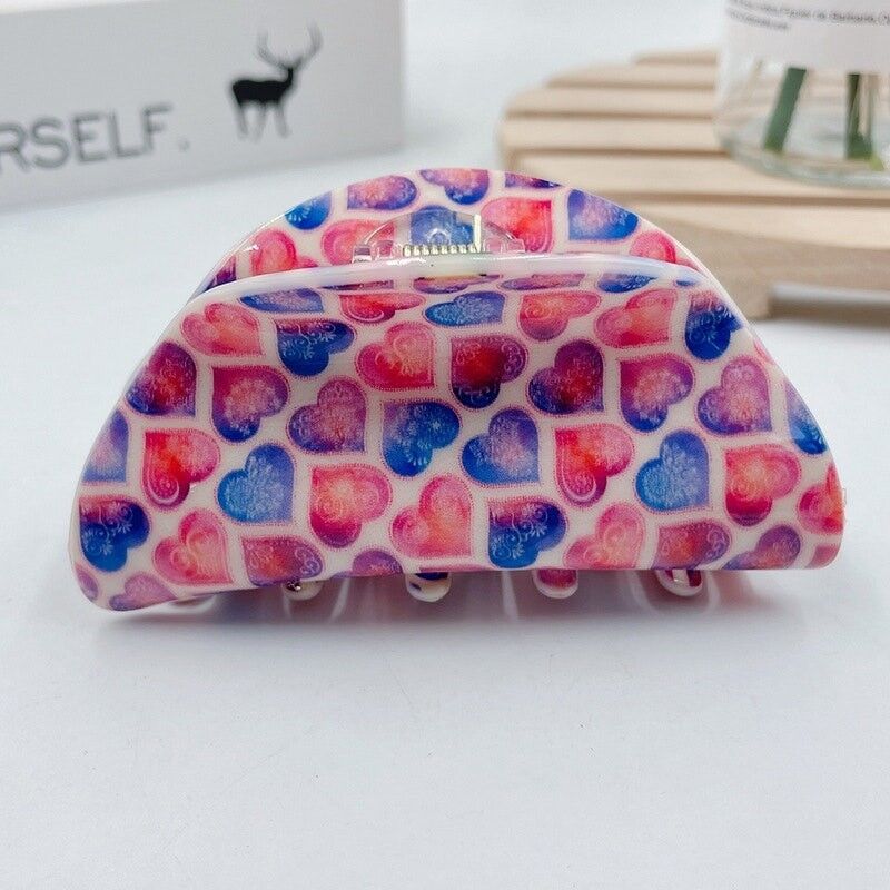 Haarklammer mit Herzdruck