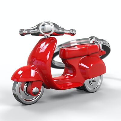 meta[l]morphose® On the road KEYCHAIN - Red Scooter