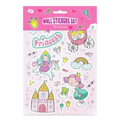 Dodo Stickers Muraux Set Les Princesses