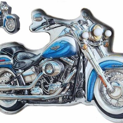 MOTORCYCLE THEME LED WALL DECORATION FRAME 38X26