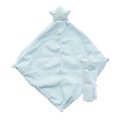 Star Soother Blankie - Blue