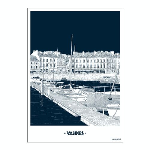 postcard "VANNES"