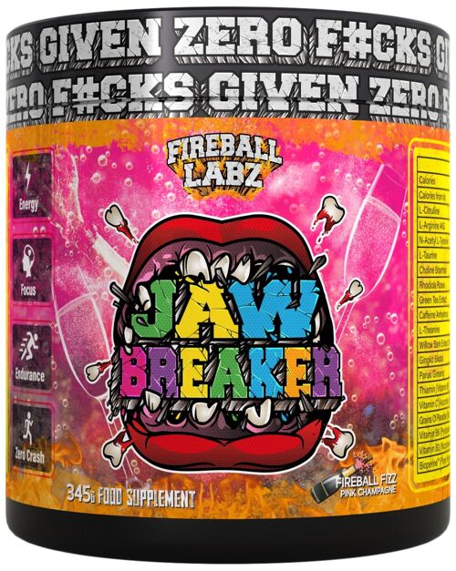 Jaw Breaker 345g Fireball Fizz (Pink Champagne)