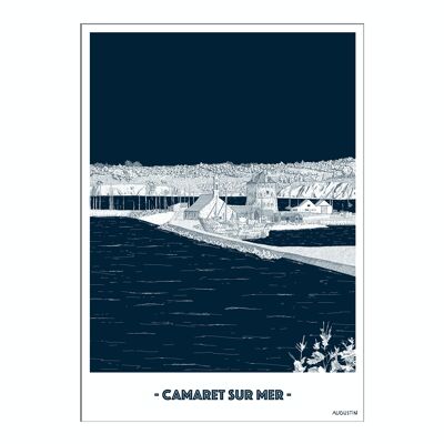 postcard "CAMARET-SUR-MER"