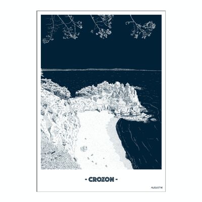 cartolina "CROZON"