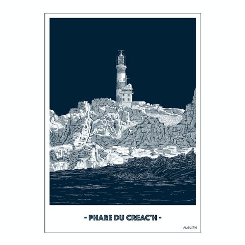 postcard "PHARE DU CREAC'H"